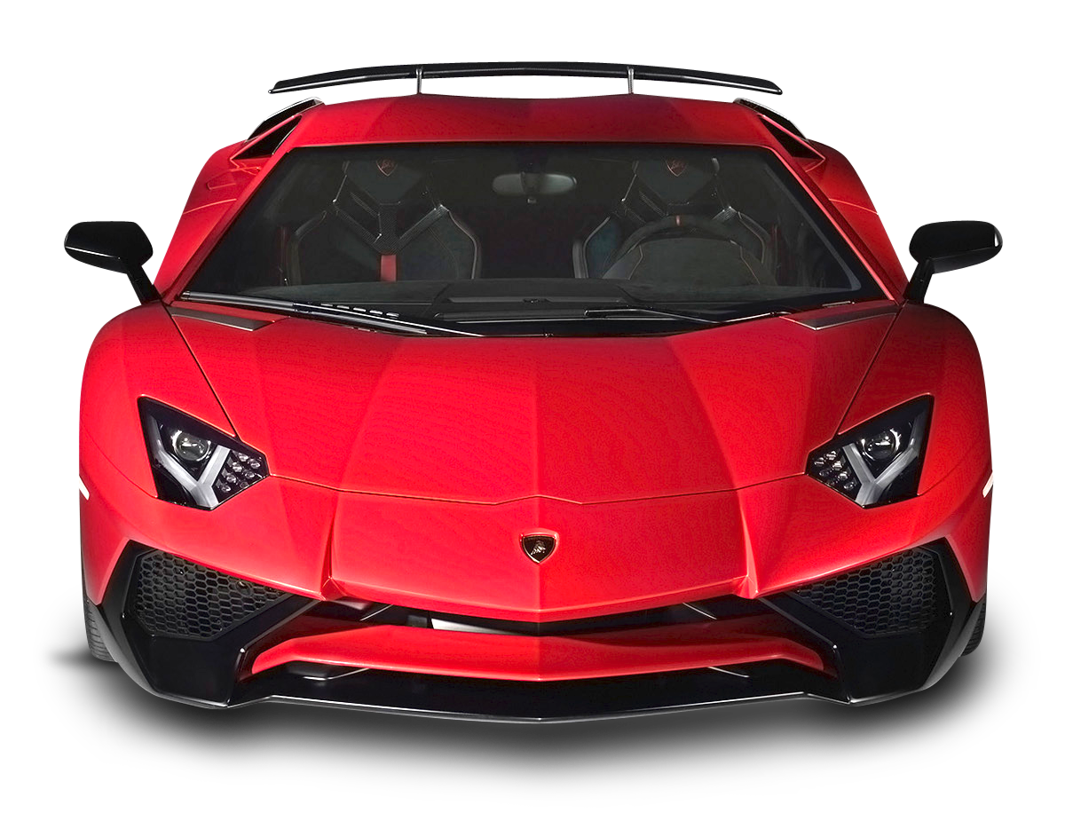 Saloon Transport Aventador Red Lamborghini PNG