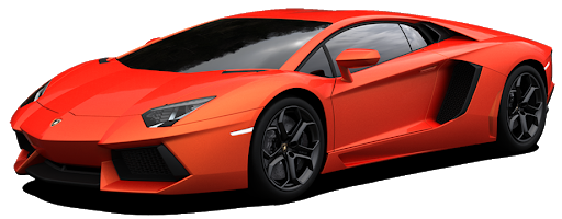 Marque Cabriolet Lamborghini Red Bodywork PNG