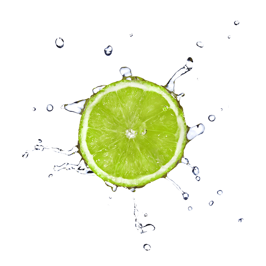 Fit Lime Vinegar Colorful Splash PNG