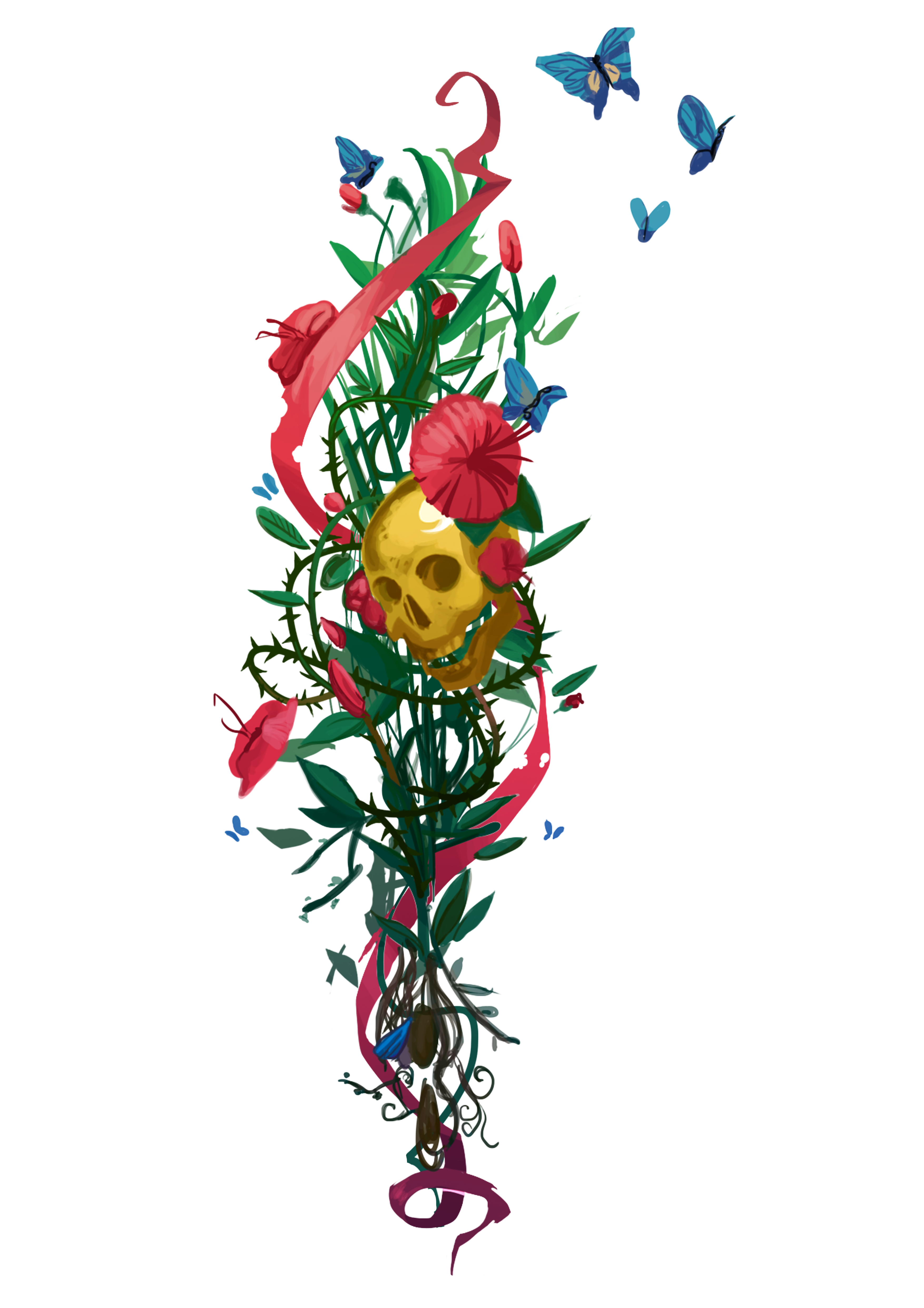 Singular Chloe Stranger Sleeve Plant PNG