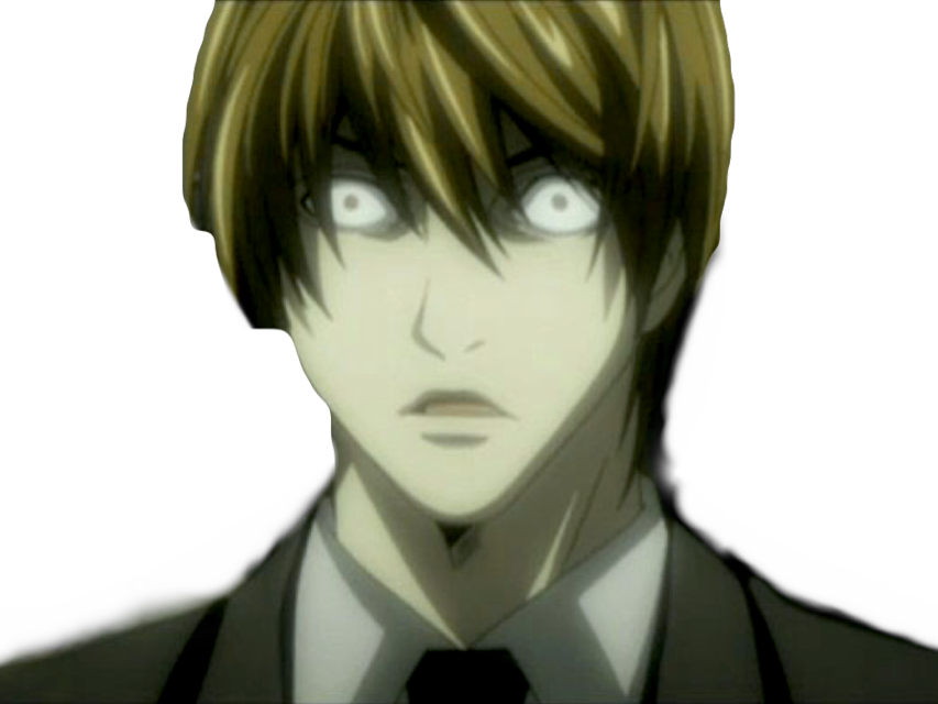 Unimportant Reddened Ablaze Artistic Yagami PNG