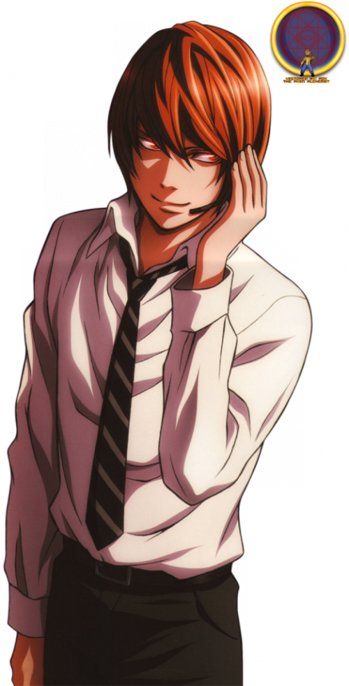 Artistic Fall Light Yagami Death PNG