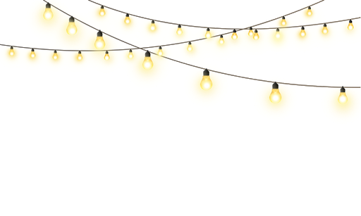 Light Garland Glowing Airy Wanton PNG