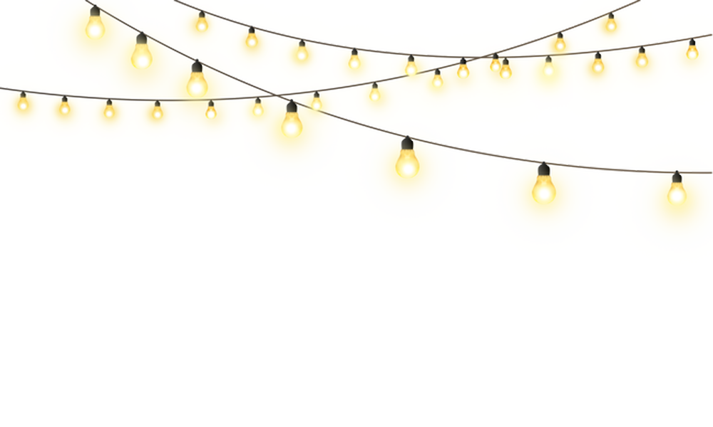Incandescence String Creative Lights Pull PNG