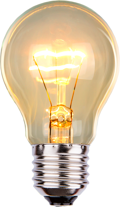Flimsy White Portable Bulb Graphics PNG