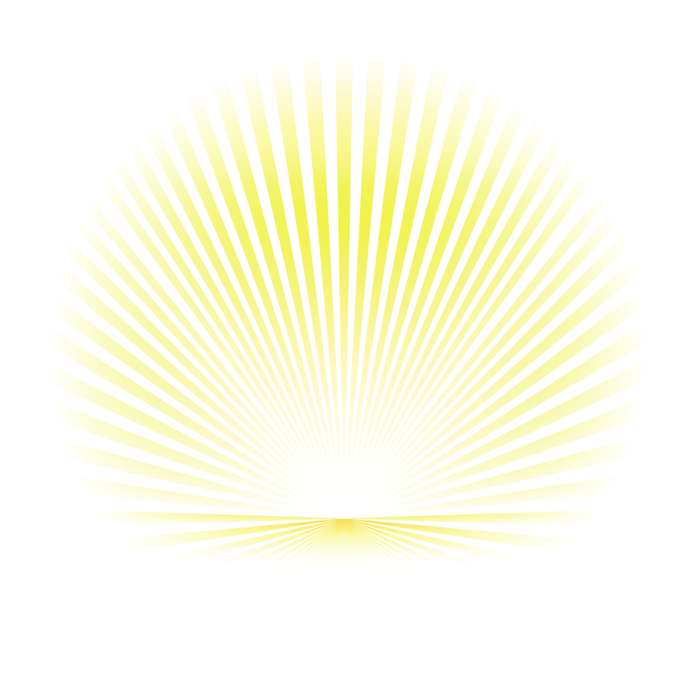 Yellow Circle Symmetry Light Sunrise PNG