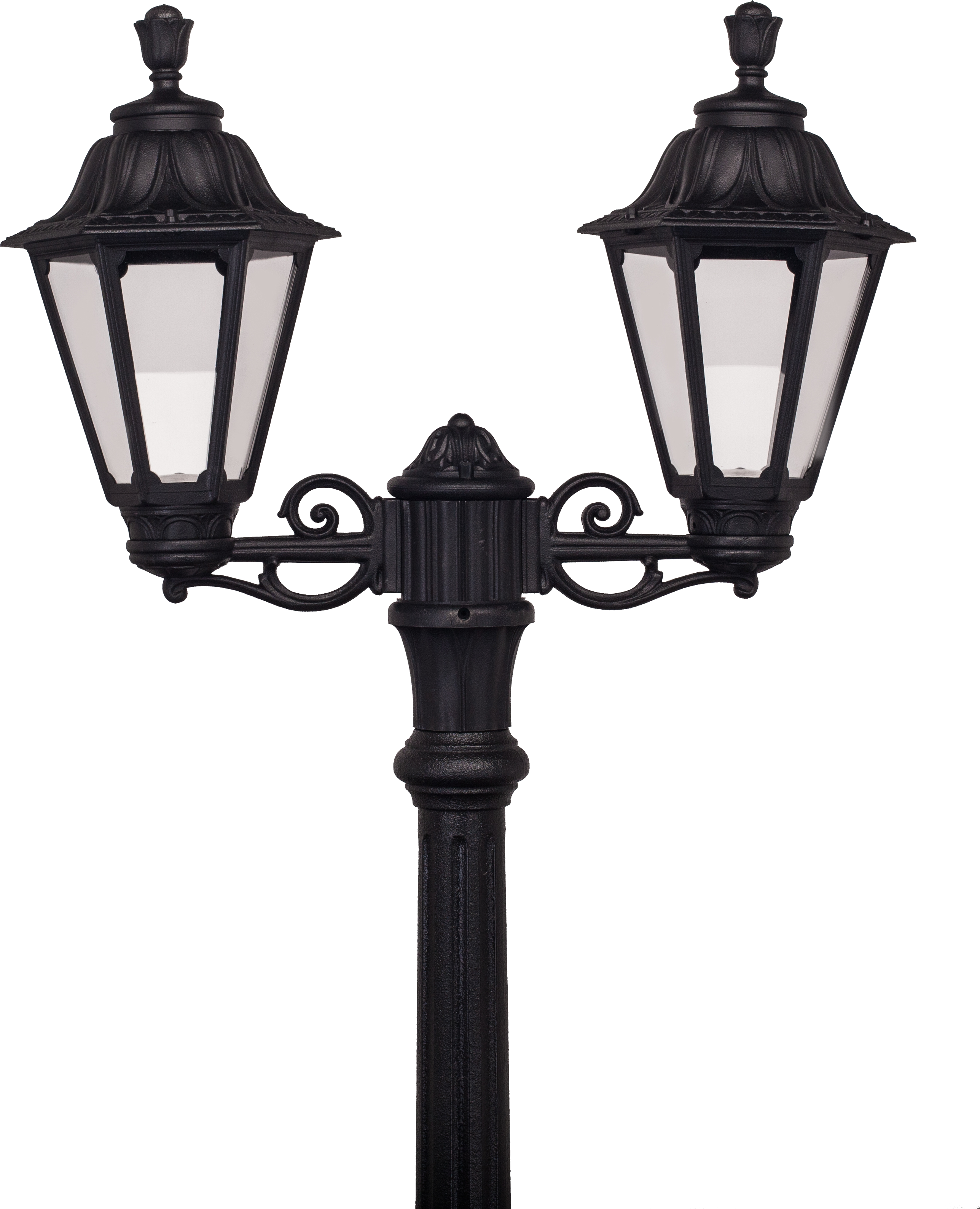 Short Street Light Lamp Flimsy PNG