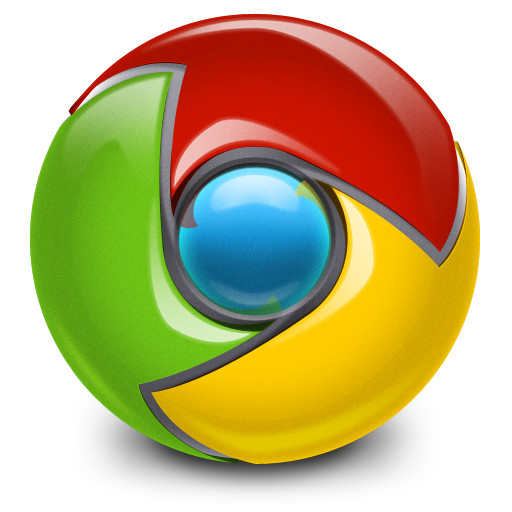 Chrome Logo Google Designation Motif PNG