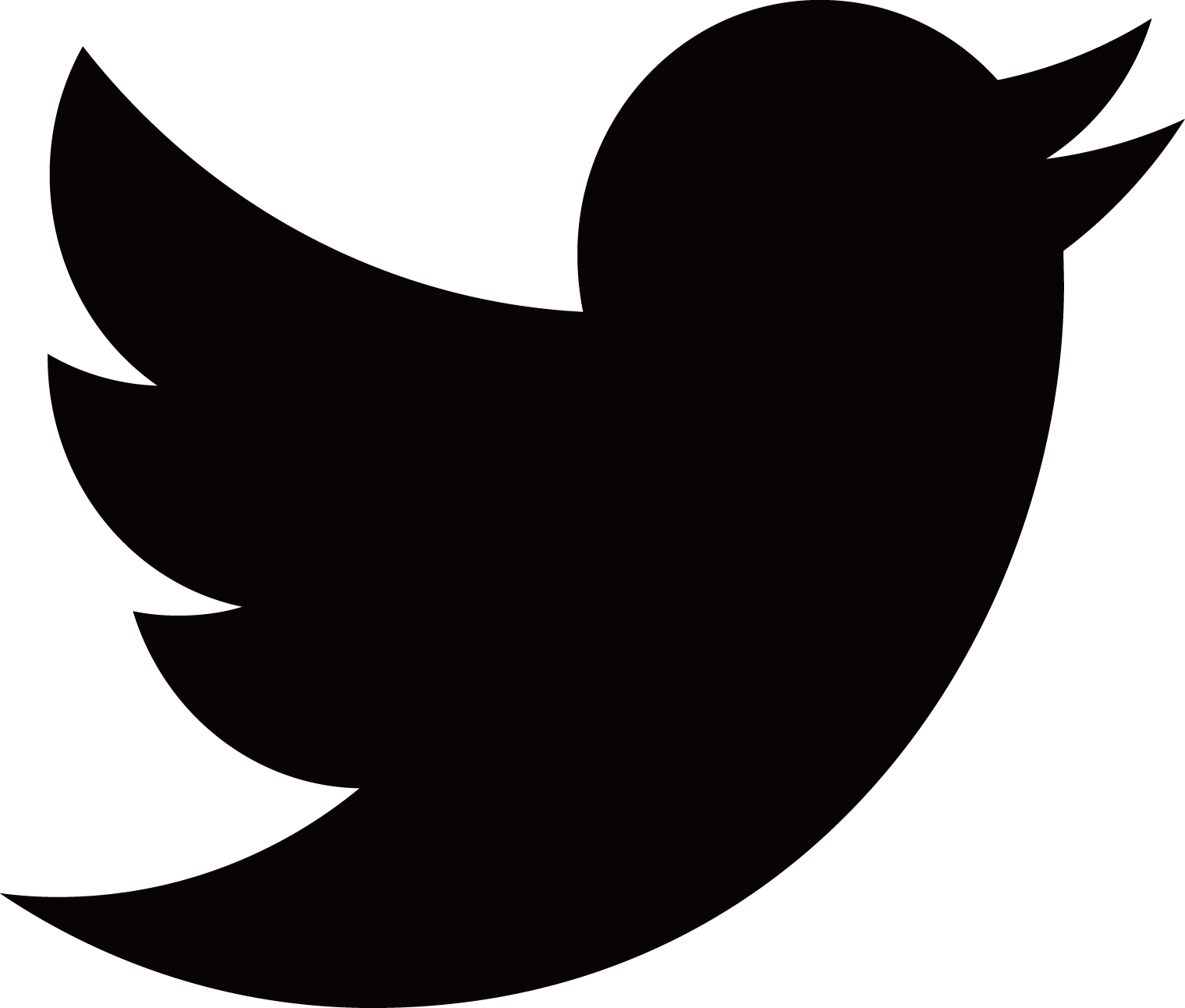 Line Twitter Symbol Silhouette Crescent PNG
