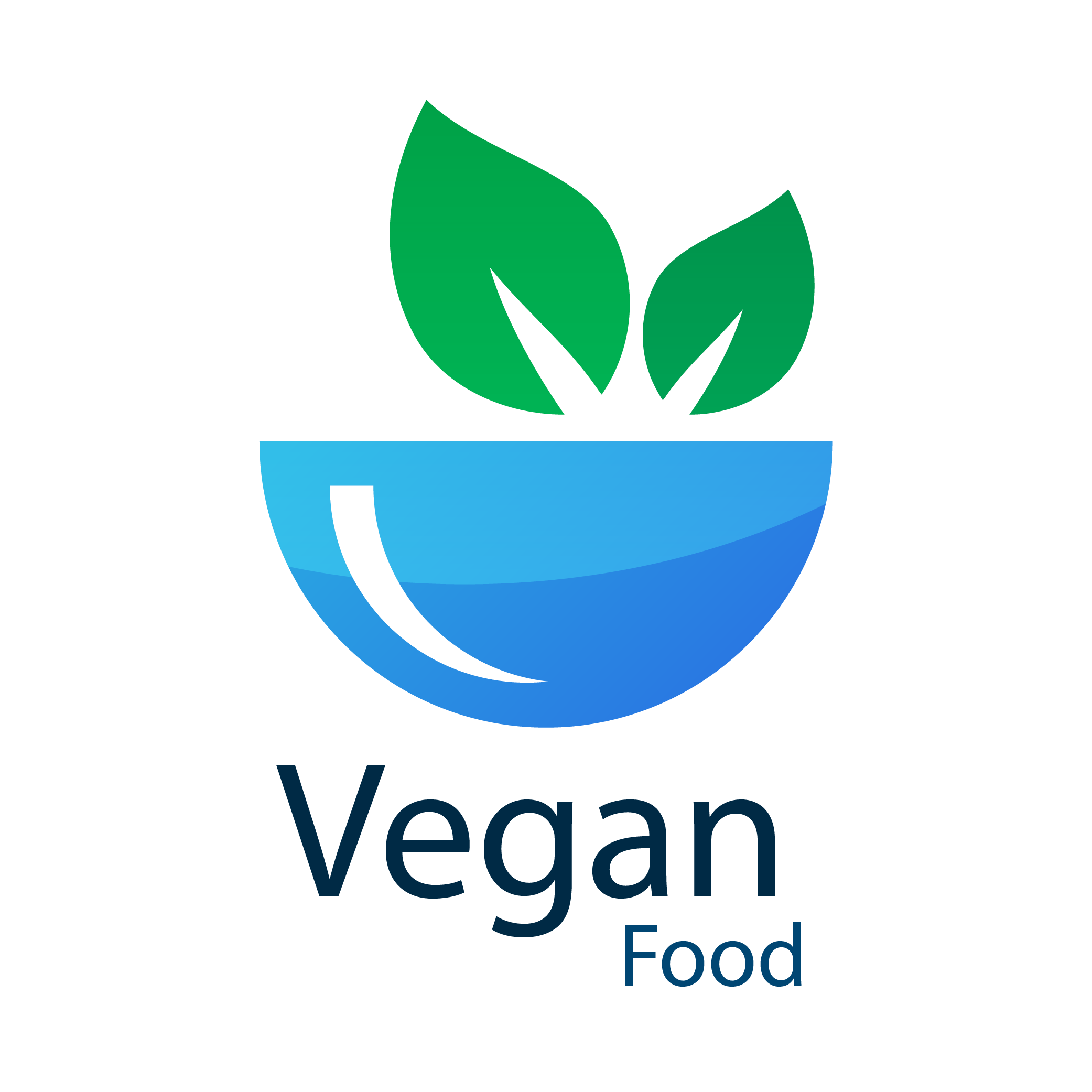 Catering Logo Abbreviation Vegetarian Green PNG