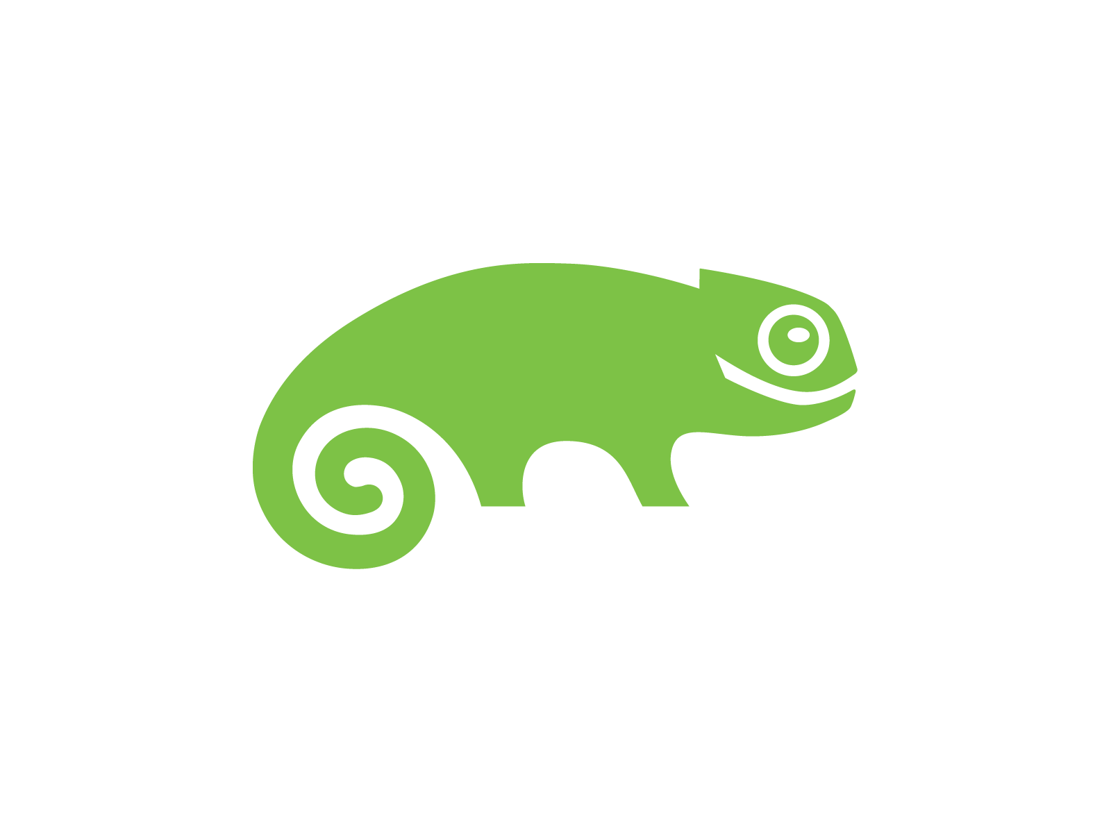 Distributions Linux Inscription Logo Opensuse PNG