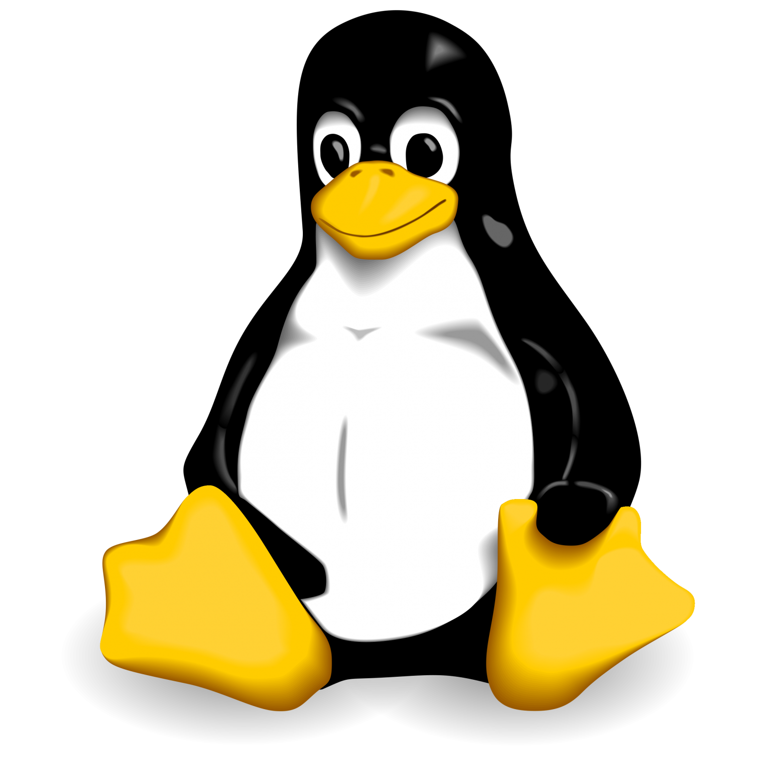 Trademarked Tux Vectorlinux Distributions Likeness PNG