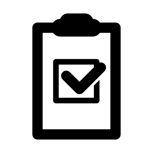 Icons Checklist Computer Signature Line PNG
