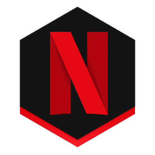Logo Icons Symbol Netflix Angle PNG