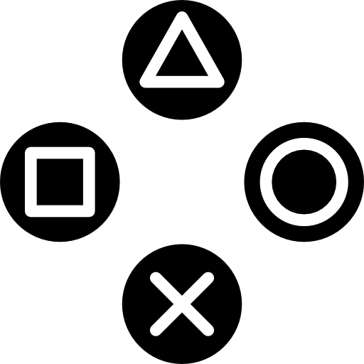 Text Playstation Button High Area PNG