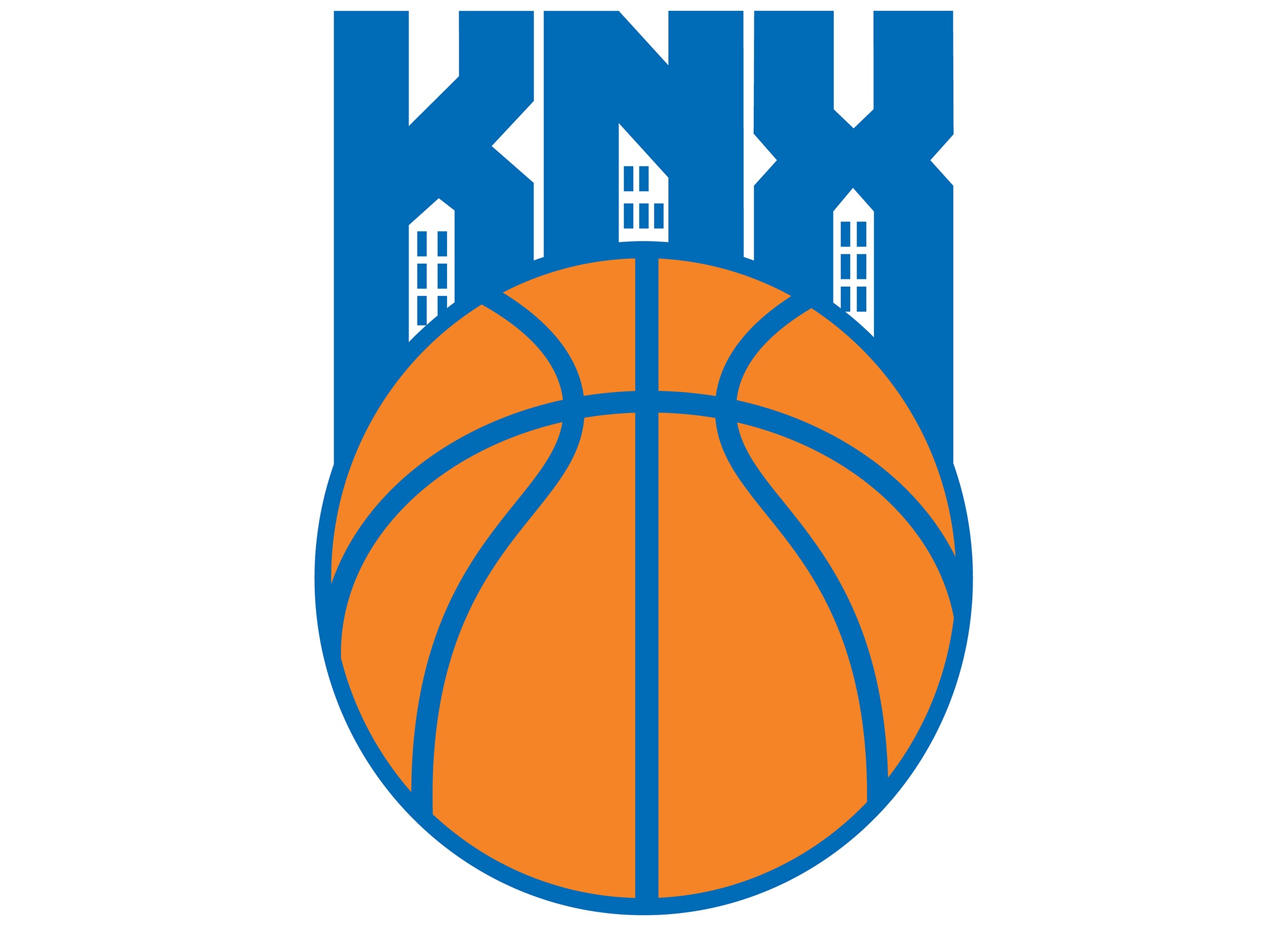 Ball Area Madison Orange Knicks PNG