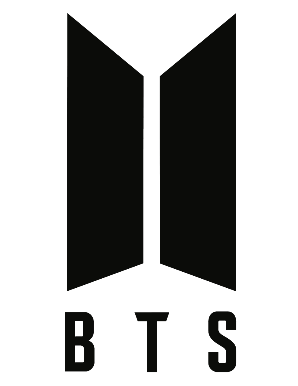 Bts Seventeen Angle Line Placard PNG