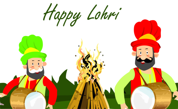 For Happy Cartoon Lohri Resolutions PNG