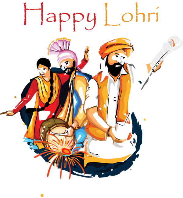 Lohri Lohri Traditions Indian Instruments Lohri Ecards PNG