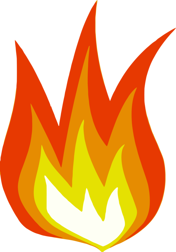 Flame For Symbol Lohri Cake PNG