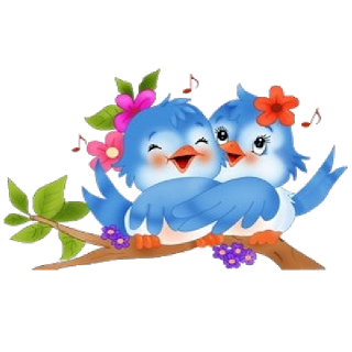 Friendship Love Chick Lovers Birds PNG