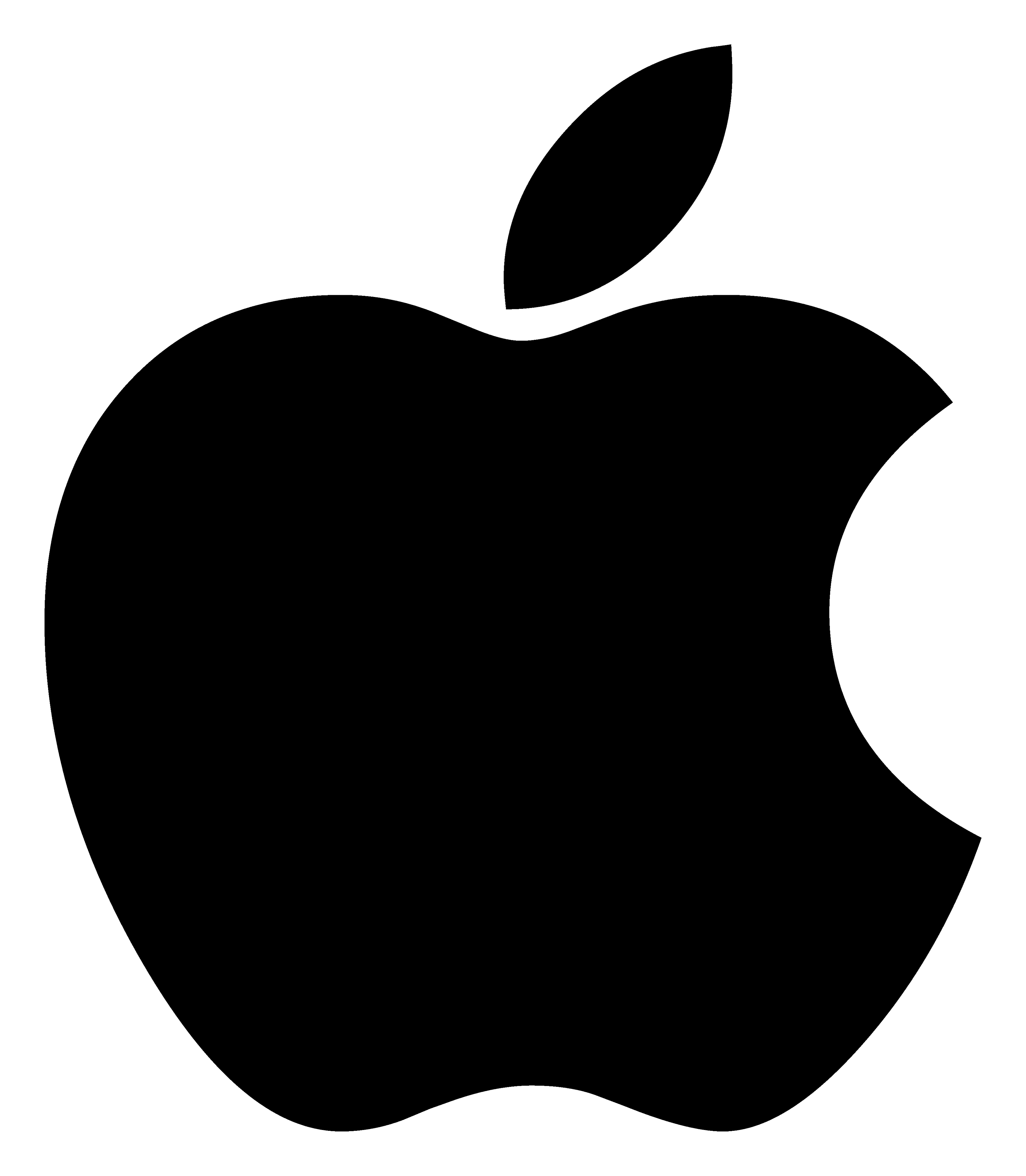 Logo Apple Black Macos Air PNG