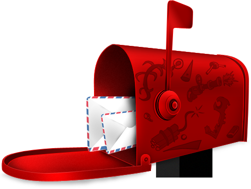Sender Postal Shelf Mailbox Interiors PNG