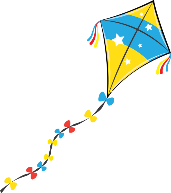 Sankranti Flying Line Kite For PNG