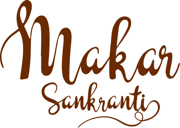 Sankranti Logo Makar For Happy PNG