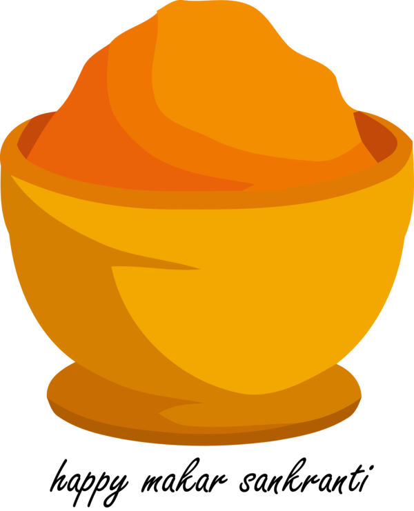 Yellow Food Sankranti Orange For PNG