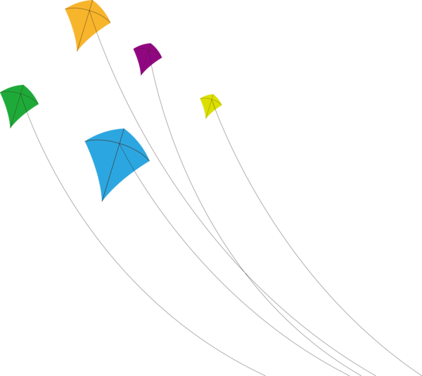 Line Logo Sport Happy Kite PNG