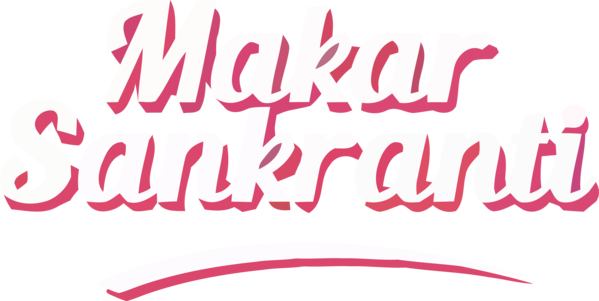Pink Magenta Font Happy Makar PNG