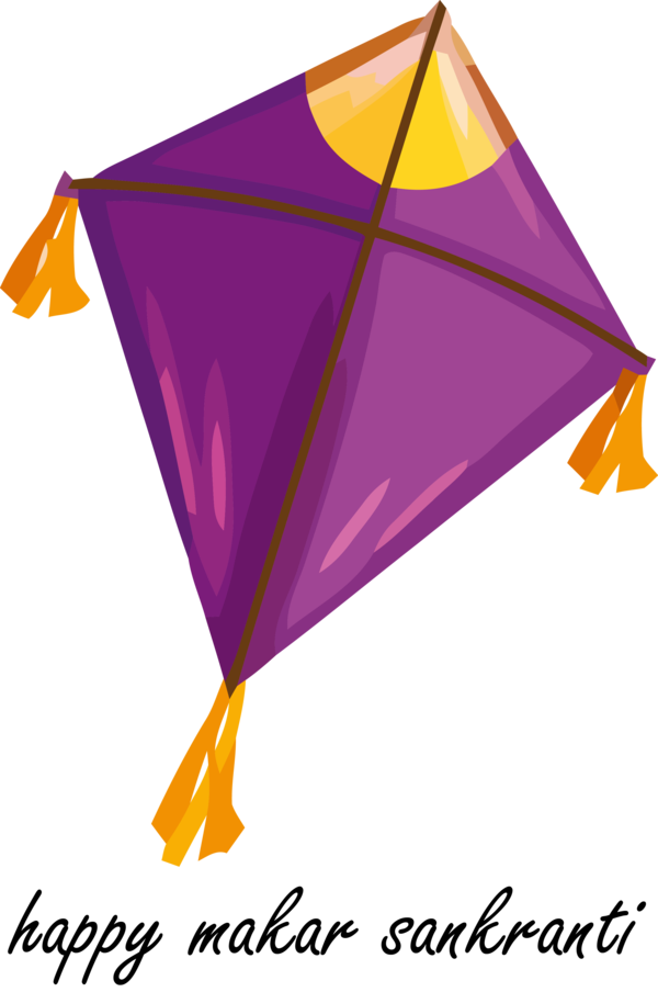 Triangle For Sankranti Purple Getaways PNG