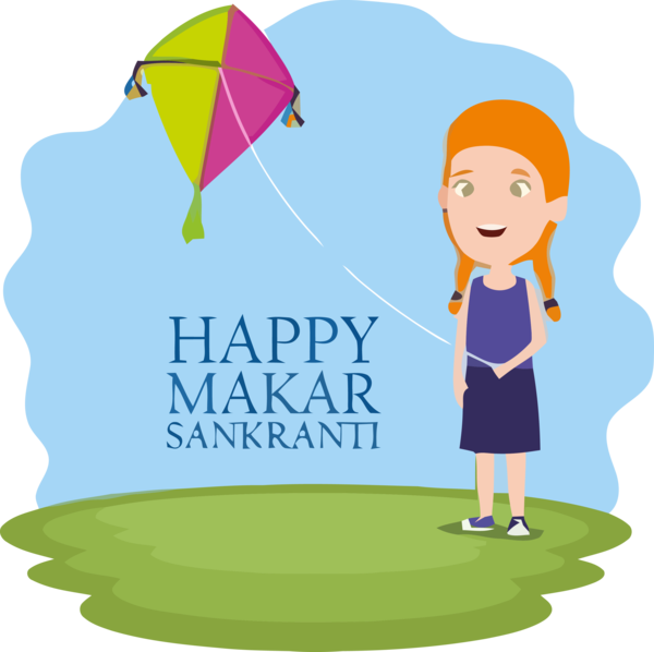 Sankranti Happy Makar Cartoon Resolutions PNG