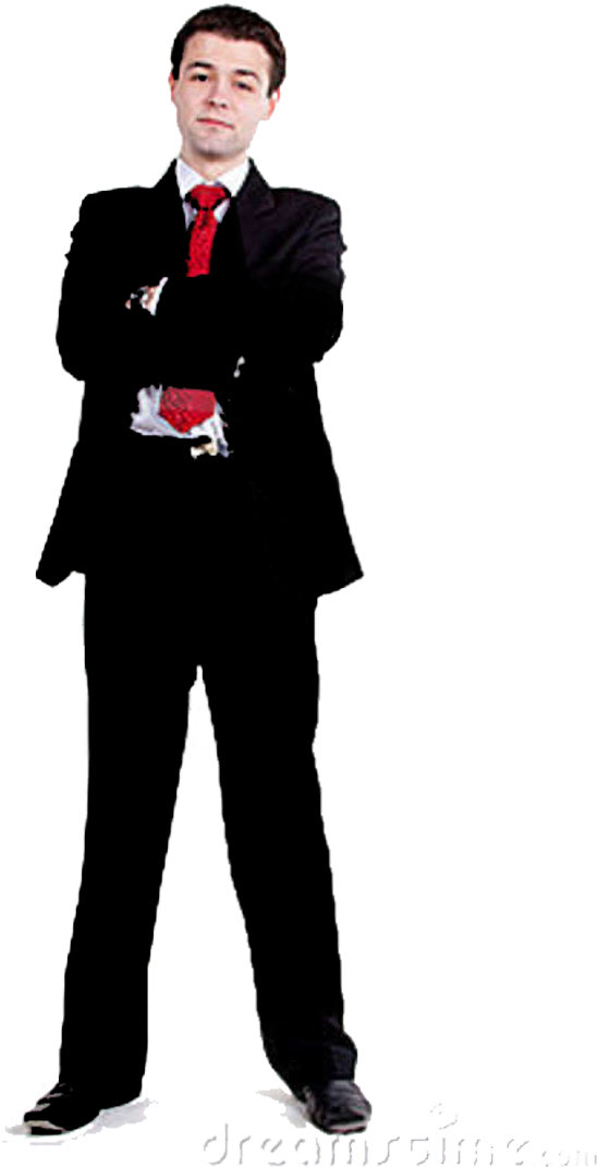 Hunk Man Standing Brother Formal PNG