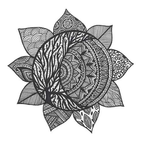 Braids Mandala Tattoos Lotus PNG