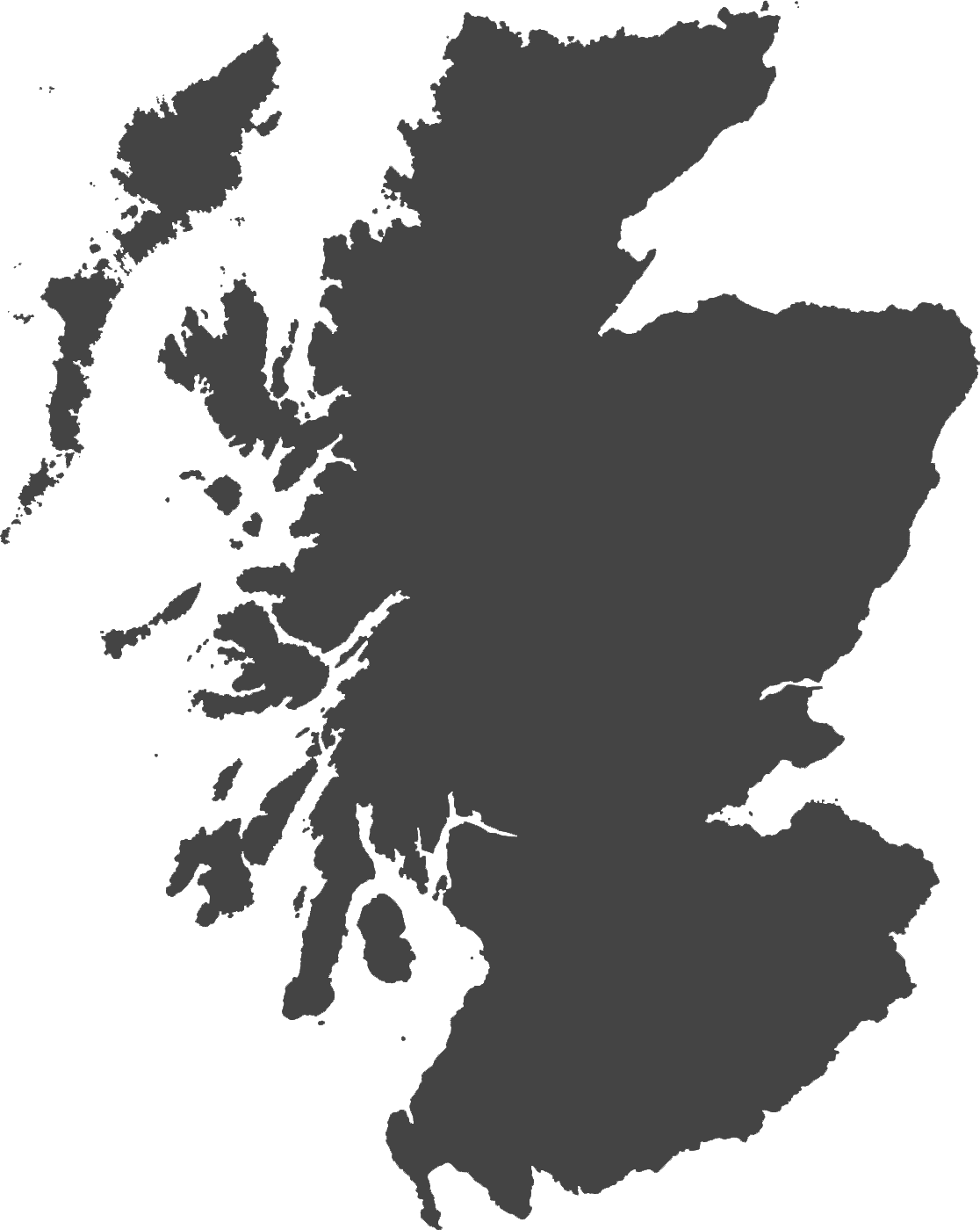 Scotland Black Scottish Blank Guide PNG