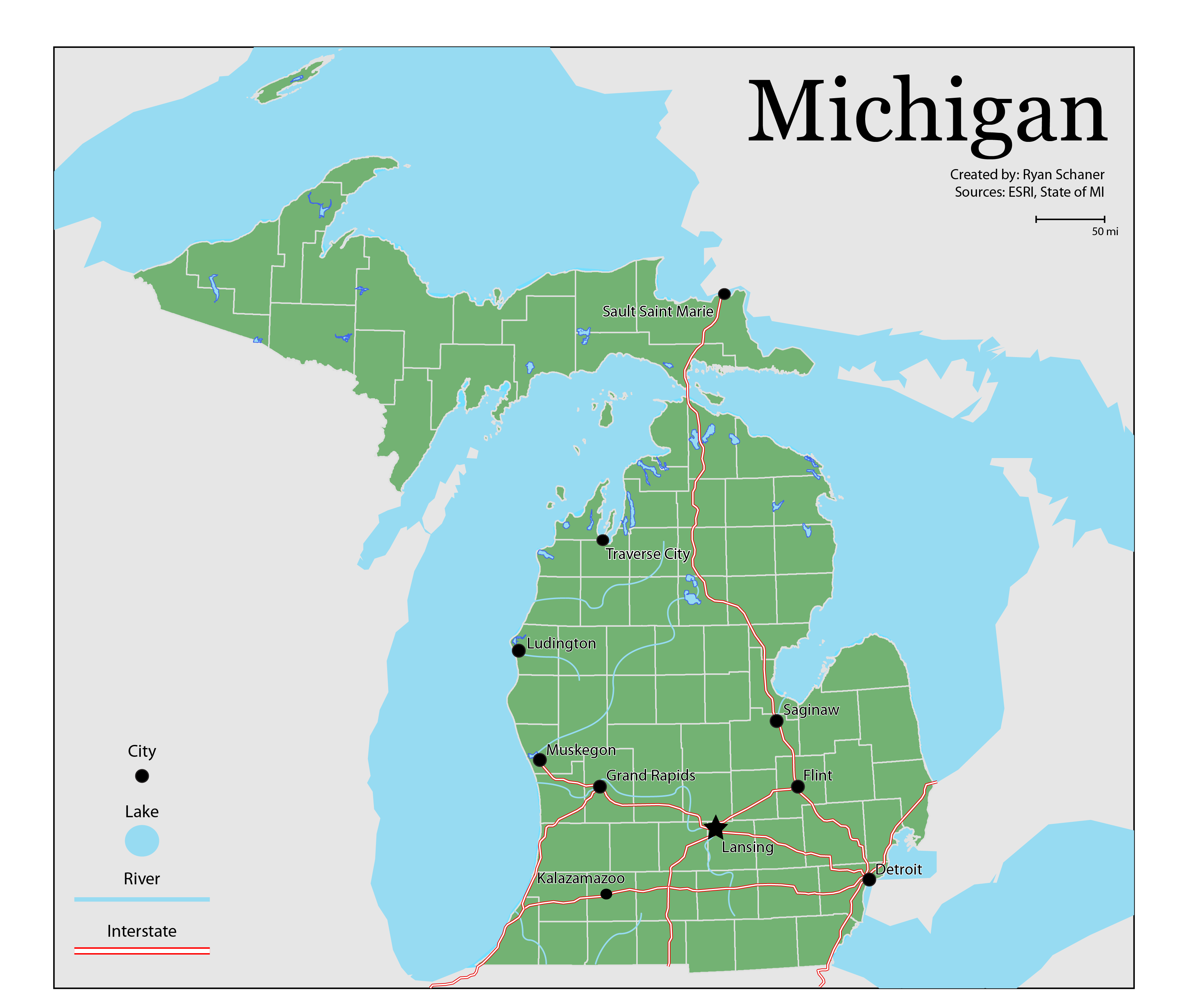 Michigan Action Ecoregion 2016 Election PNG