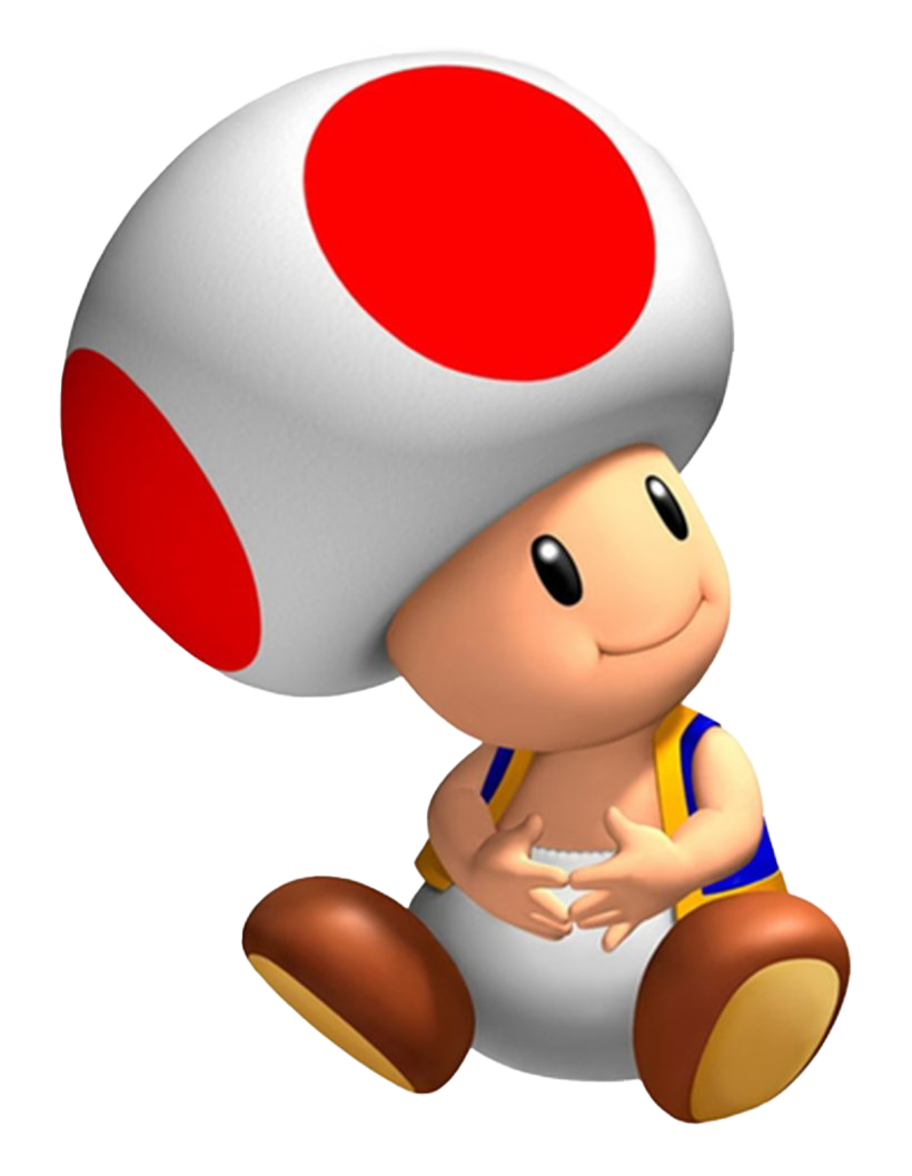Games Bros Toad Mario Super PNG