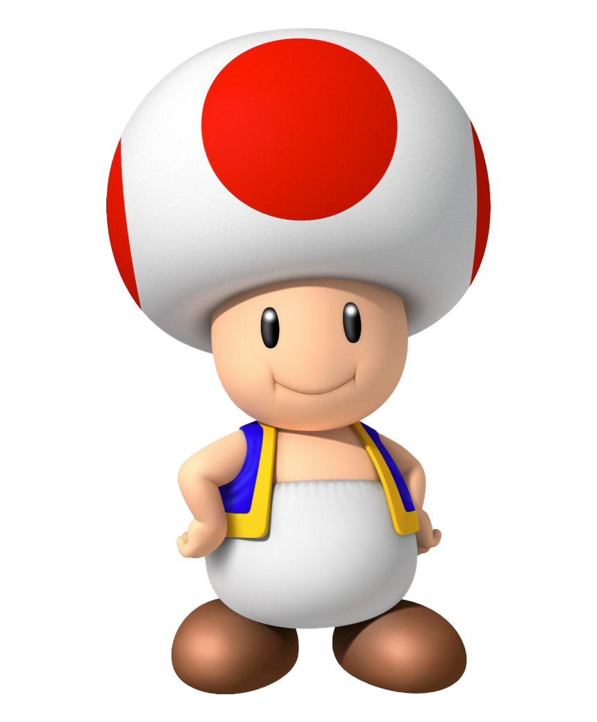 Super Games Mario Toad Bros PNG