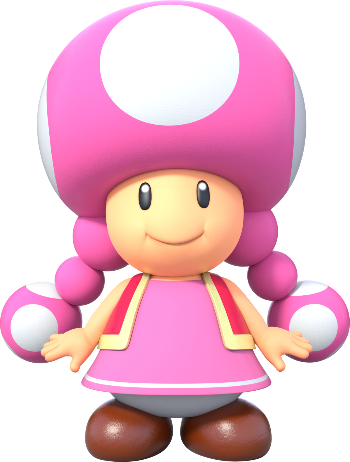 Bros Super Professor Toadette Mario PNG