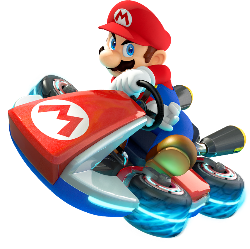 Mario Protective Madden Deluxe Kart PNG