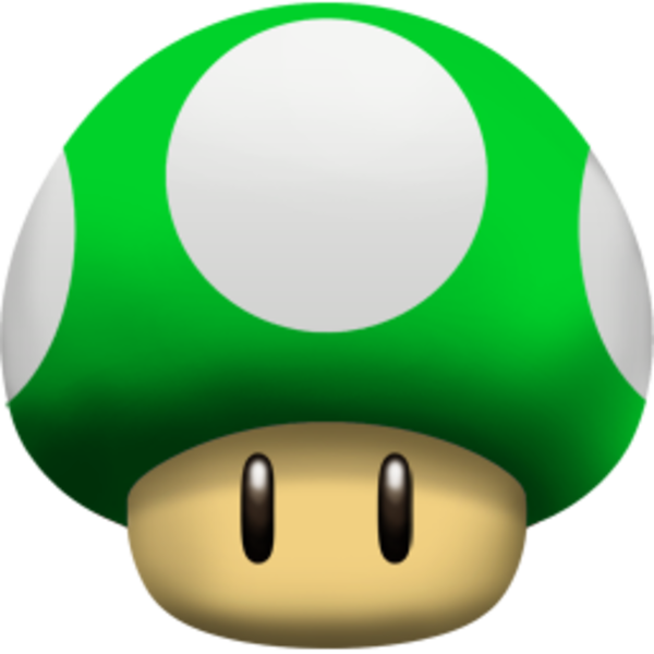 Super Bros Yellow Smile Baldy PNG