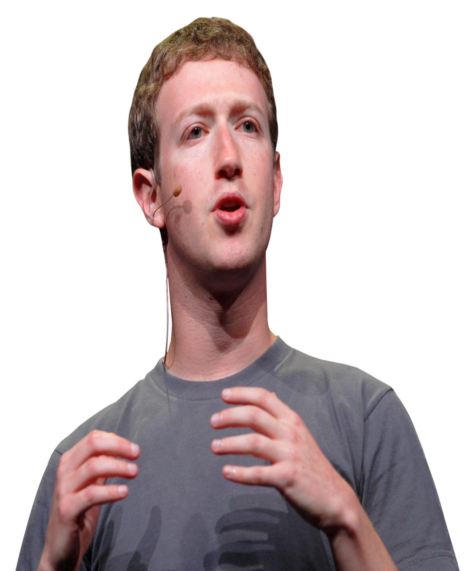 2018 Markings Zuckerberg Facebook Portable PNG