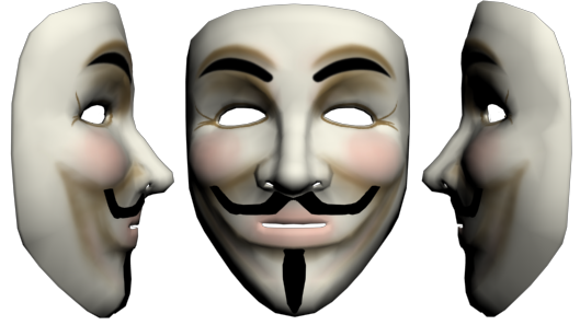 Anonymous Masque Hide Skin Hood PNG