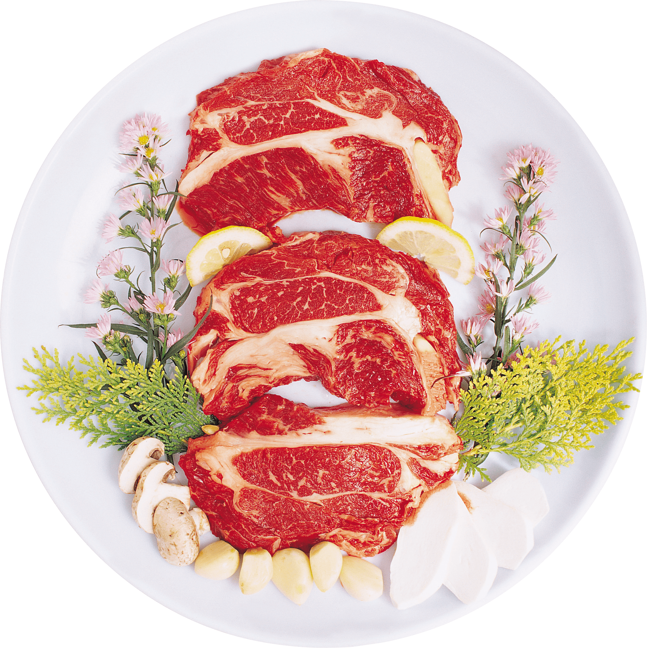 Pig Boy Fruits Steak Chicken PNG