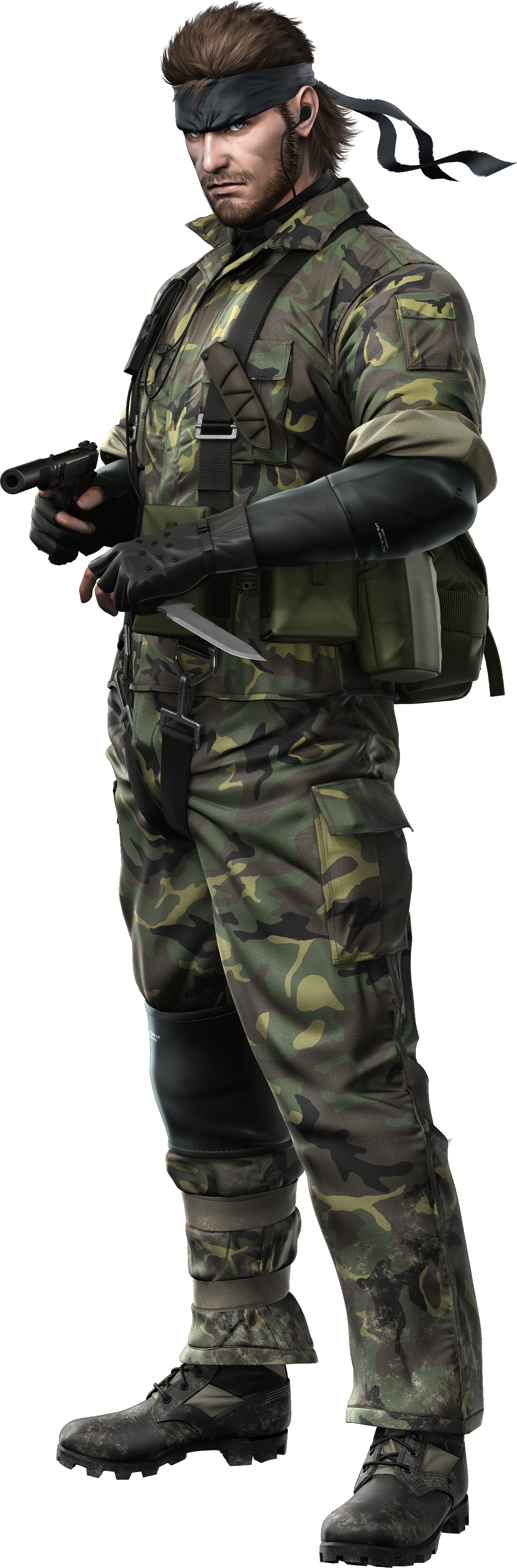 Snake Solid Character Gear Marines PNG