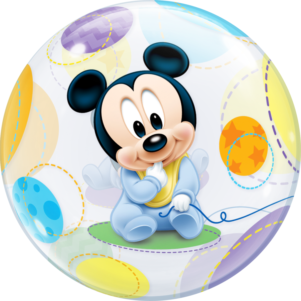 Baby Hoax Ribbing Mickey Balloon PNG