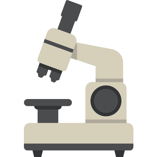 Microscope Magnifier Fluorescence Basic Objects PNG