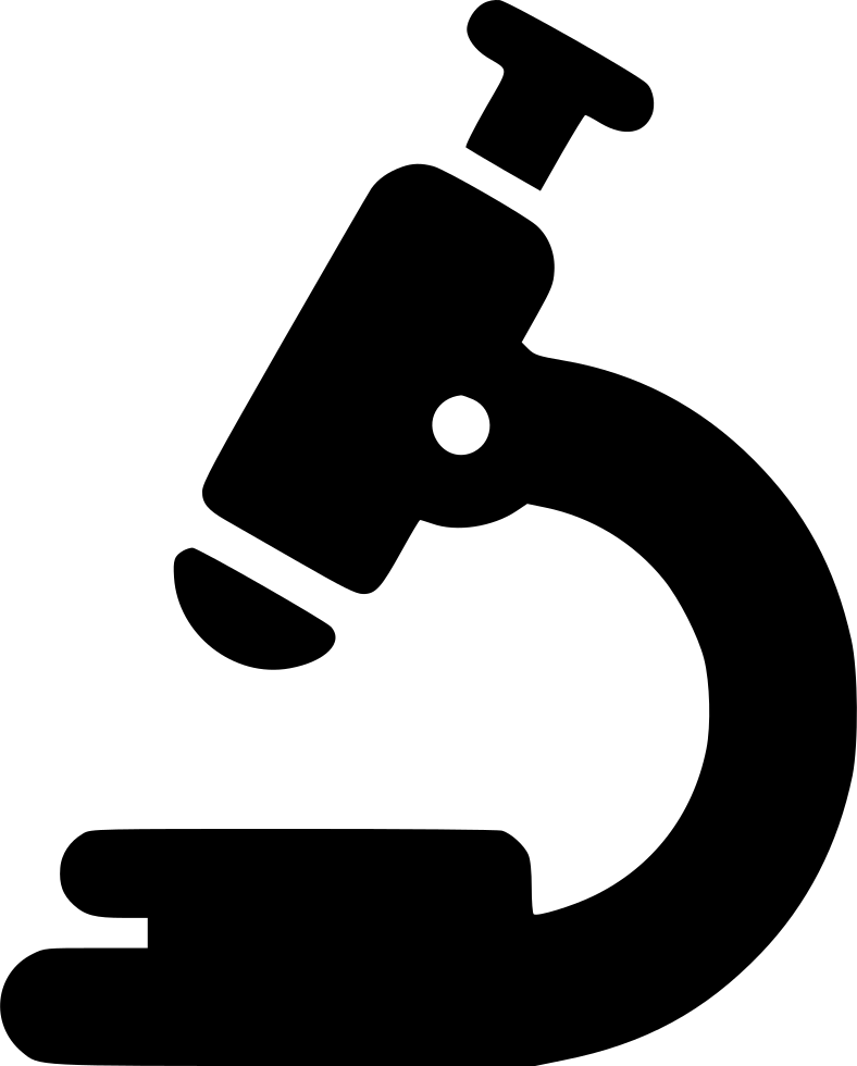 Lens Silhouette Microscope Microscopy Scanner PNG